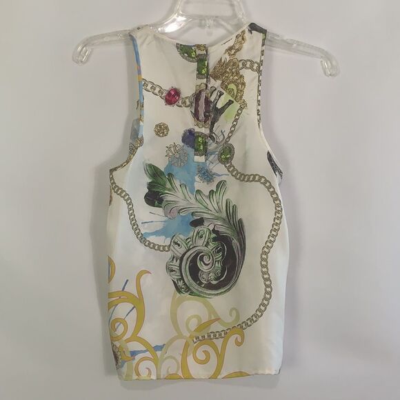 Tibi multi print with leopard tank top - Picture 5 of 8